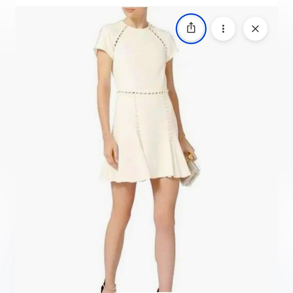 Jonathan Simkhai White Cocktail Dress - worn once